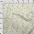 thumbnail image 3 of oneOone Polyester Spandex Lime Green Fabric Abstract Leaf Sewing Craft Projects Fabric Prints By Yard 56 Inch Wide, 3 of 4