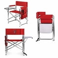 thumbnail image 2 of Picnic Time 809-00-100-574-0 Texas Tech Rouge Raiders Imprimé Numérique Chaise de Sport&44; Rouge, 2 of 4
