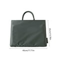 thumbnail image 3 of Avdolw 15 Inch Laptop Bag, Portable Business Briefcase, Durable Watertight Polyester, Stylish Scratch-Resistant Design, 3 of 6