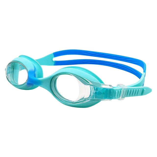Gafas de natación Zhivalor de silicona para niños impermeables y Antivaho azul