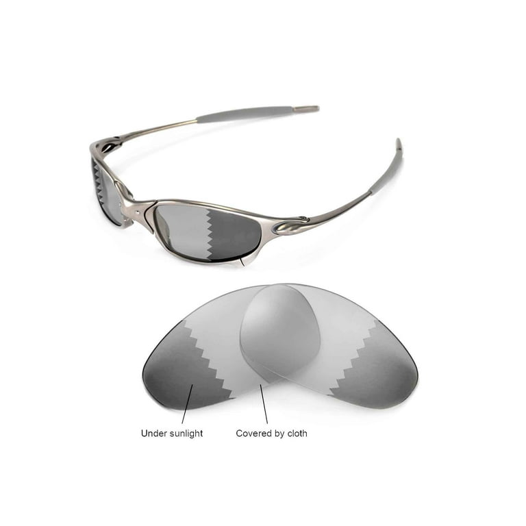 Walleva Transition/Photochromic Polarized Replacement Lenses for Oakley  Juliet Sunglasses 