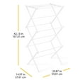 thumbnail image 4 of Whitmor Folding Drying Rack - White, 4 of 4