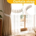 Hand Twisted Rope Bohemian Rope Curtain Tiebacks Cotton Cord Curtain Holdbacks Hand Woven ...