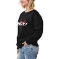 thumbnail image 2 of Hoyt Archery Sweatshirts for Women Crewneck Long Sleeve Shirts Tops Fleece Pullover Fall Fashion Clothes Medium, 2 of 5