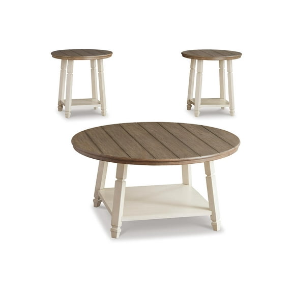 Signature Design by Ashley Casual Bolanbrook Table (Set of 3) Two-tone