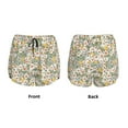 thumbnail image 4 of Disketp Daisy Print Women's Shorts Workout Shorts for Athletic Gym Running Shorts with Phone Pockets, 4 of 8
