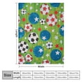 thumbnail image 4 of Chilfamy Passion for Soccer Collection ( Throw Blanket-Colorful), 4 of 6