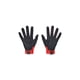 thumbnail image 2 of Guantes de béisbol Under Armour Clean Up para hombre, color negro y naranja oscuro, 2 of 2
