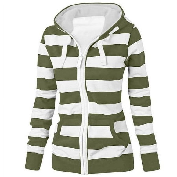 WILLBEST hoodies Winter Coats For Women Women Ladies Zipper Tops Hoodie Hooded Sweatshirt Coat Jacket Casual Slim hoodies under 20