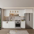 thumbnail image 2 of LUXEYARD 24 in W White Shaker Kitchen Wall Cabinet, 12 in D x 30 in H, 2 of 7