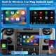 thumbnail image 3 of Estéreo para auto Aitrenlu con pantalla táctil de 7" CarPlay Android GPS, 3 of 8