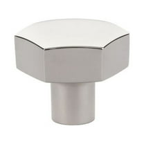 Emtek 86458 Us14 1.5 in Mod Hex Cab Knob in Nickel