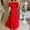Red, variant on Blmnix Sexy Dresses for Women Trendy Red Maxi Short Sleeve Solid Off The Shoulder Fit & Flare 2024 Ladies Dresses