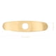 thumbnail image 2 of unbranded Cubierta De Agujero Para Fregadero De Cocina En Inoxidable Dorado Con Elegante, 2 of 7