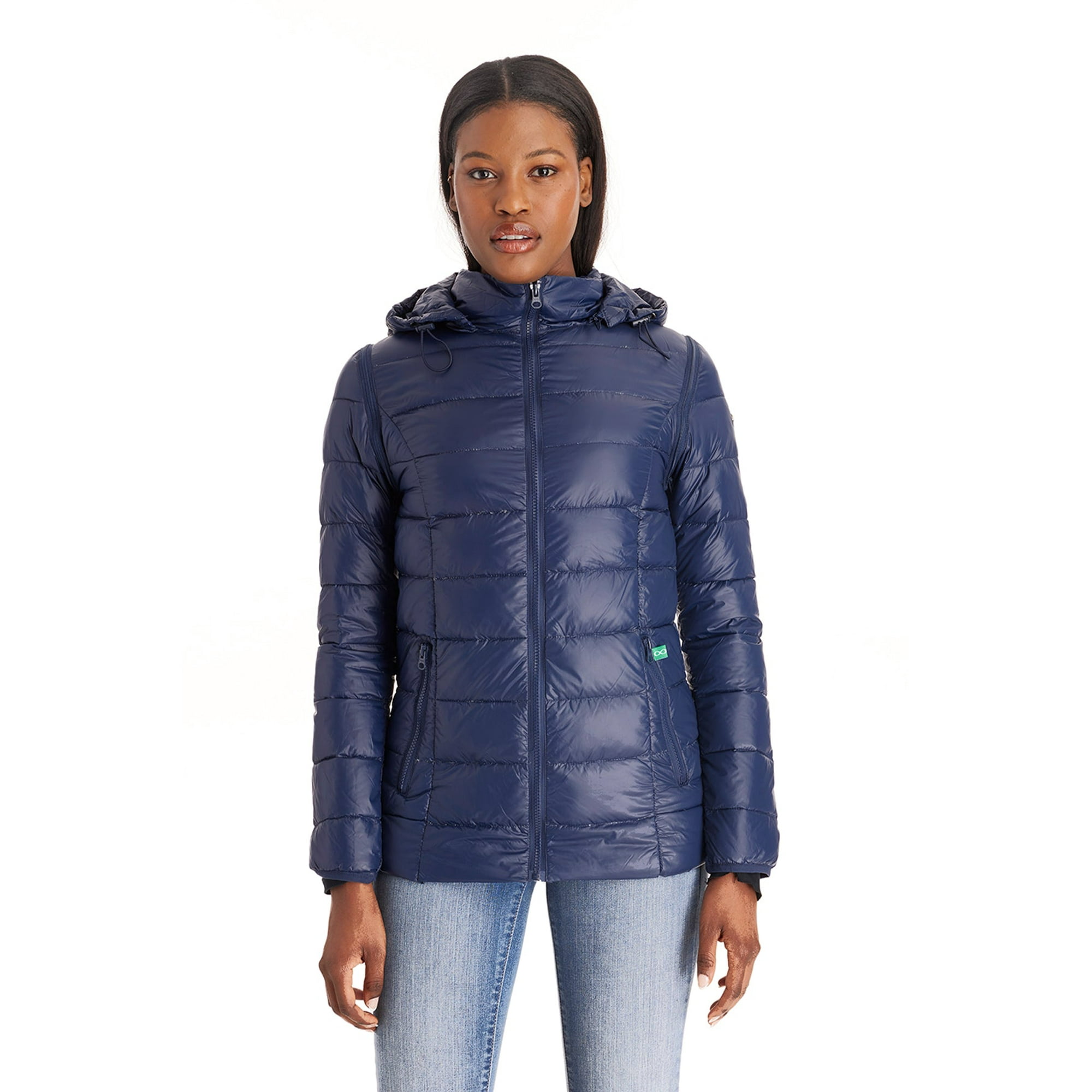 Lola in Lightweight Down Maternity Jacket