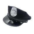 thumbnail image 4 of Sombrero de policía perfecl para niños Insignia de águila negra, 4 of 8