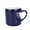 Blue, variant on Heart-Handle Sublimation Magic Mug - Cute Irregular Shaped Couple Coffee Mug for Valentine's Day Gift & Daily Use