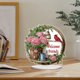 thumbnail image 5 of Decoraciones Mesa Diamante 5D Topla Top Pintura Diamantes Kits Painting Tabletop Ornnnments Kit Acrílico Forma Especial Gatito Navideño Cristal La Del, 5 of 9