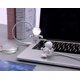 thumbnail image 4 of Lámpara de luz de lectura LED USB de 2 piezas, astronauta creativo, cuidado de los ojos, luz USB flexible, lámpara LED para computadora portátil, interruptor de encendido/apagado p, 4 of 4