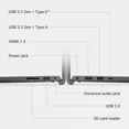 thumbnail image 5 of Dell Inspiron 15 Laptop DC15250 15.6" FHD (1920 x 1080 ) Touchscreen Laptop, Intel i7-1355U, 16GB RAM, 512GB SSD, Webcam, Wifi, Backlit Keyboard, Windows 11 Pro - Carbon Black, 5 of 5