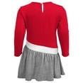 thumbnail image 3 of Toddler Scarlet Ohio State Buckeyes Heart to Heart French Terry Dress, 3 of 3