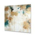 thumbnail image 2 of Designart "Daydreams with a Touch of Gold II" Minimalism Metal Art Living Room, 2 of 5