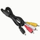 thumbnail image 4 of Cable AV de Audio y video NikouMX Mini USB a 3 RCA 1,2 metros Negro, 4 of 8