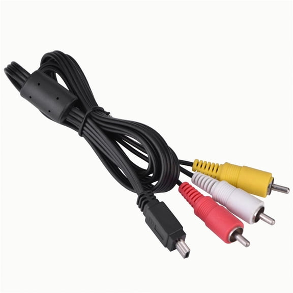 Kritne Video Audio AV Cable Mini USB to 3 for Camera IXUS 990 IS 980 IS 970 IS 870 IS 200, AV Cable, Cable