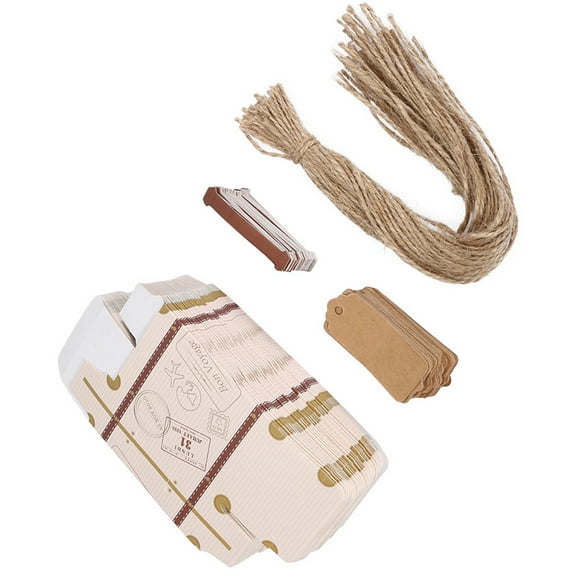 Novedoso caramelo 50pcs/ set mini maleta elegante portátil