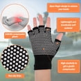 thumbnail image 4 of maskred Exquisite Craft Fingerless Gloves Combination Of Fashion And Functionality Compression Gloves 1Set, 4 of 6