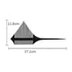 thumbnail image 3 of Highlight Comb Hair Salon Salon Bifurcation High Gloss Carbon Fiber Smooth Hair Styling Hair Pointed Tail Comb, 3 of 5