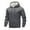 Dark Gray, variant on Men's Hoodie Fleece Lined Hoodies Pullover Long Sleeve Thick Winter Hooded Sweatshirt Warm Athletic Tops