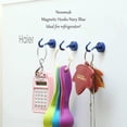 thumbnail image 4 of Neosmuk Magnetic Hooks, 28 lb+ Heavy Duty Earth Magnets with Hook for Refrigerator, Extra Strong Cruise Hook for Hanging, Magnetic Hanger for Cabins, Grill (Navy Blue, Pack of 10), 4 of 14
