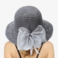 thumbnail image 2 of Tea Party Hat Easter Womens Summer Dress Hat Wide Leaf Flower Bridal Shower Hat Sun Hats Beach Hat, 2 of 5
