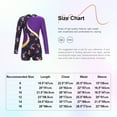 thumbnail image 7 of zdhoor Kids Girls Long Sleeves Gymnastics Leotards Shorts Dance Unitard Biketards Active Tumbling Black 10, 7 of 7