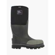 Bogs Mens Forge Steel Toe Waterproof Rubber Work Rain Boots * BLACK