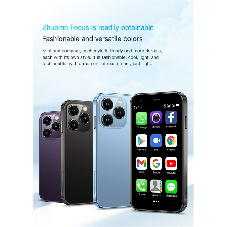 1x Phone8xr Mini Dual Sim Gsm Phone - 1.77'' Touch Screen, Bluetooth 2g,  350mah