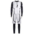 thumbnail image 1 of Disfraz de Nagi Seishiro de Anime, mono de fútbol, camiseta blanca y negra, ropa de fiesta de Carnaval de Halloween, 1 of 4