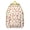 Yellow-1, variant on Artistic Skeleton and Skull Backpack, Durable School Bag Featuring Retro Floral Design with Mystic Gold and Geometric Elements