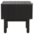 thumbnail image 6 of SAFAVIEH Aino Modern 1 Drawer Nightstand,Black, 6 of 14