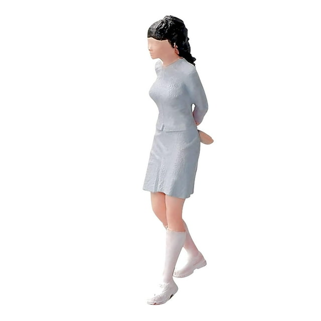 Figura de niña pequeña Strade Fareast Limited modelo de personas resina 1/64 para decoración de mesa