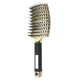 thumbnail image 1 of Cepillo para el cabello Peine para masaje del cuero cabelludo Cepillo para el cabello Cerdas Nylon Mujeres Mojado Rizado Desenredar cepillo para el cabello para salón Peluquería Herramientas de peinado dorado oso de fresa Electrónica, 1 of 5