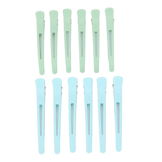 Pinzas para el cabello con pico de pato pinzas para seccionar el cabello 12 piezas aplicación amplia diseño de pico de pato seguro y duradero seccionamiento del cabello para ANGGREK Otros