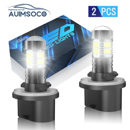 Lighting 899 880 LED Bulbs For Nissan Frontier 2003-2004 3600 Lumens Xtreme Super Bright Fog Lights/Driving Lights Replacement H27 H32 892 PG13, 6000K Xenon White