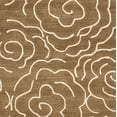 thumbnail image 3 of SAFAVIEH Soho Trinity Floral Wool Area Rug, Brown/Ivory, 8'3" x 11', 3 of 4
