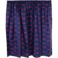 thumbnail image 2 of Mississippi Rebels 100% Cotton, 84" Curtain Panels, Set of 2, 2 of 3