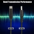 thumbnail image 1 of Cable de Alimentacia de Potencia de Salida de 65W, Cable USB A CC, Entrada Masculina Tipo C Para Cuadernos, 1 of 7