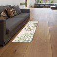 thumbnail image 3 of Kitchen Mat Rug Set of 2 Sweet Honey Bees Runner Rug Anti-Fatigue Comfort Memory Foam Standing Mat Non-Slip Floor Door Mat for Bathroom Bedroom 18x30in+18x48in, 3 of 6