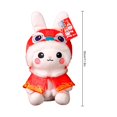 thumbnail image 2 of Rabbit Plush Toy For Kids Creative Mascot Doll For Home Decor New Year Gift, 2 of 13