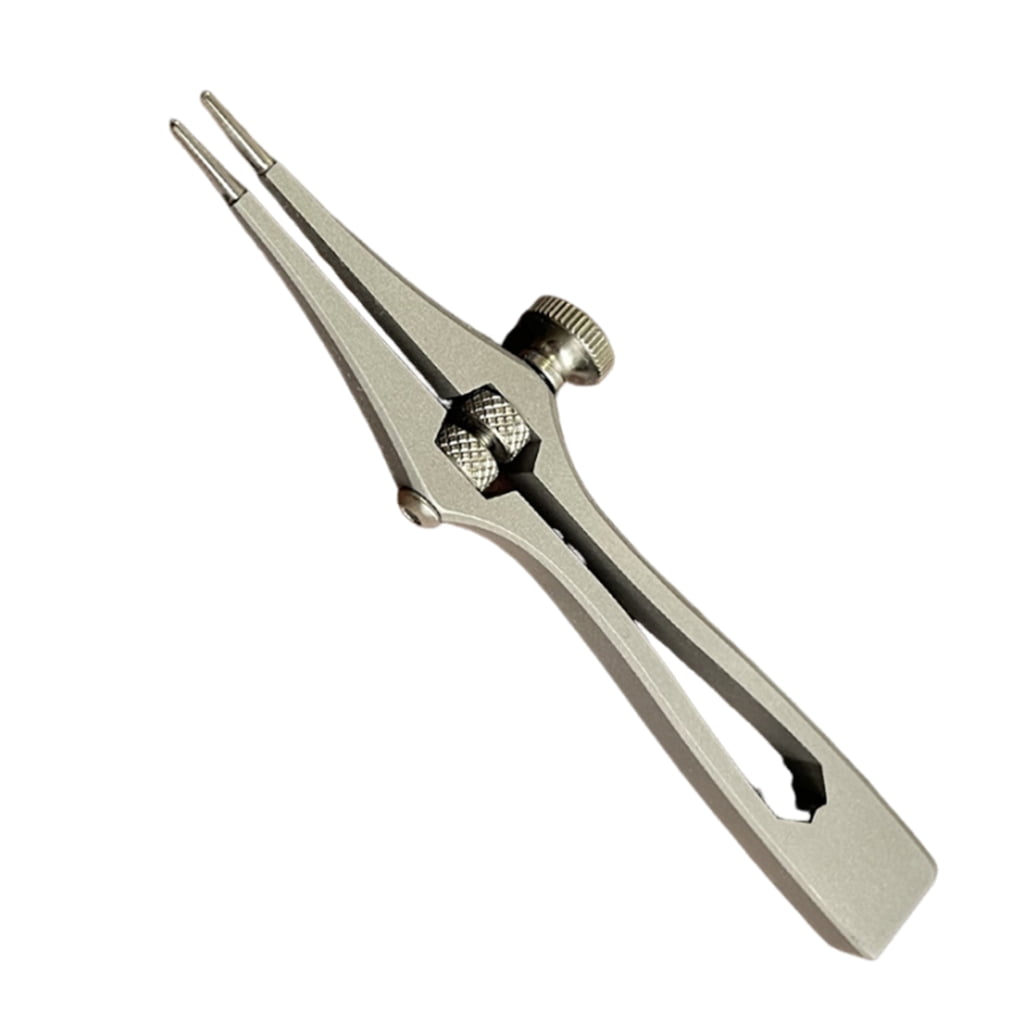 1-6mm Adjustable Spacing Leather Punching Tool Round Hole French Style Leather Chisel Handmade Leathercraft Tool